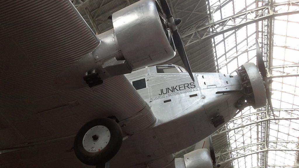 Samolot Junkers.